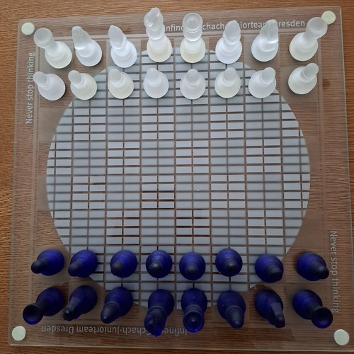 Schach glasschachspiel 38 - schach, 38*38