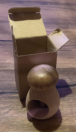 Nussknacker pilzform holz - nussknacker, in