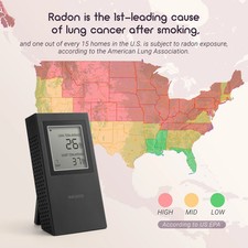 WiFi Radon Detektor Gas