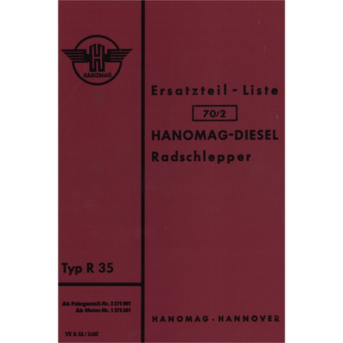 Hanomag typ 70 2 - hanomag, r
