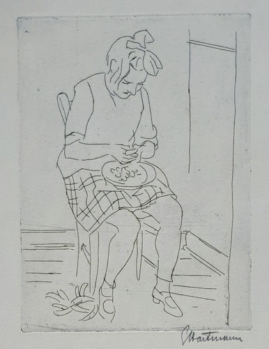 Erich hartmann radierung - erich, hartmann,