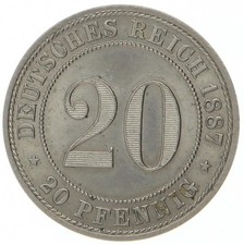 Deutsches reich pfennig - deutsches, 20