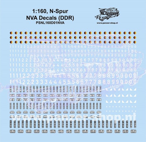 Nva militar decals - (ddr),