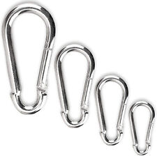 Karabinerhaken Feuerwehrkarabiner DIN5299C Karabiner Haken Schnapphaken (E26)