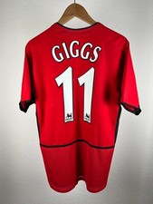 Vintage Manchester United 2002/03 Giggs Heimtrikot S/M