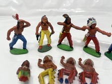10 Figuren Indianer Retro