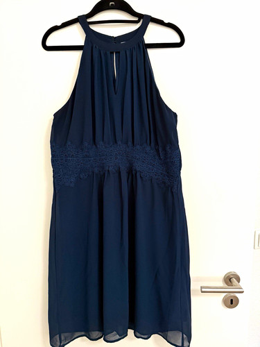 Vila kleid 42 - kleid, dunkelblau