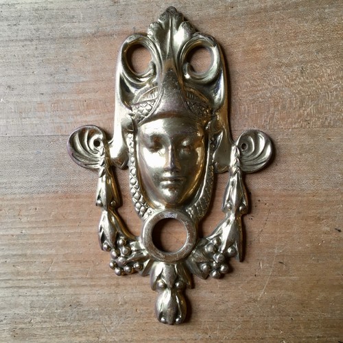 Vintage stil messingguss - vintage,