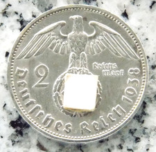 2 Reichsmark 1938 F Hindenburg