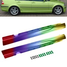 Set Seitenschweller LACKIERT passt für BMW E46 Limousine Touring Serie & M-Paket