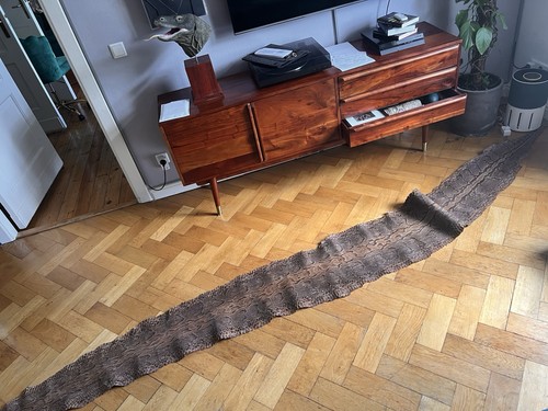 Schlangenhaut 375cm python - /,