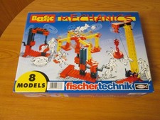 Fischertechnik - Basic Mechanics   - 97683  - ungeöffnet - 8 Modelle
