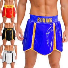 DE Herren Muay Thai Shorts Kurze Hose Kickboxing Shortsmit Shorts Kampf Kleidung