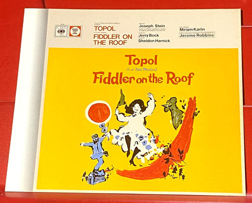 Zero mostel fiddler the - on,