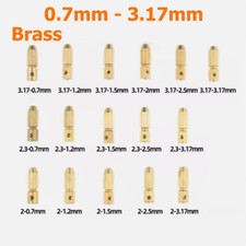 0.7mm to 3.17mm Brass Drill