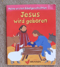 JESUS WIRD GEBOREN 1 x Mini Buch Meine ersten Bibelgeschichten Brunnen Verlag