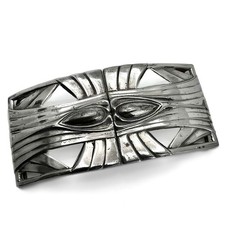 JUGENDSTIL GÜRTELSCHLIESSE OSIRIS ISIS WALTER SCHERF PETER BEHRENS UM 1902