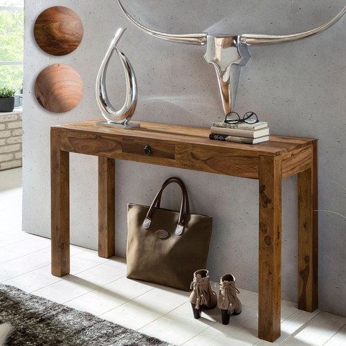 Konsolentisch holz massiv - konsolentisch,
