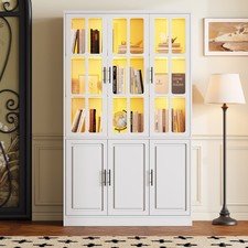 Hochschrank vitrine - hochschrank,