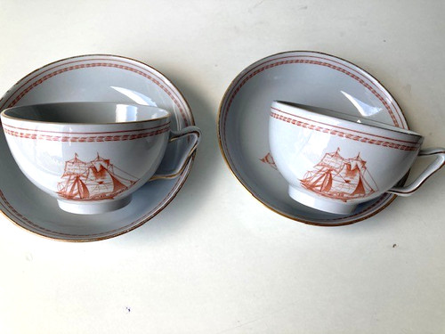 Spode trade winds red tasse - trade,