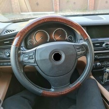 Lenkrad Bezug in Holz Optik