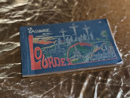 Antikes postkartenheft lourdes - antikes,