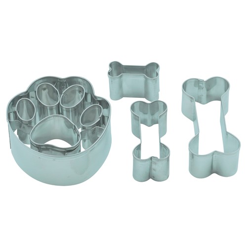 Ausstecher set knochen pfote - knochen,