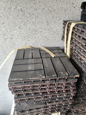 Gehwegplatten Terrassenplatte Gartenfliese Balkon Terrassendielen Holz Optik