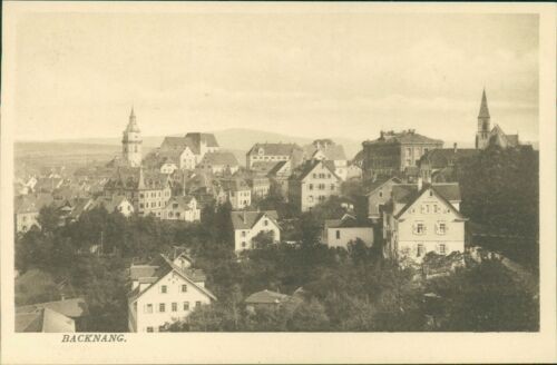 Ansichtskarte backnang 1910 - um,