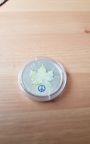 Unze silbermünze maple leaf - 1,