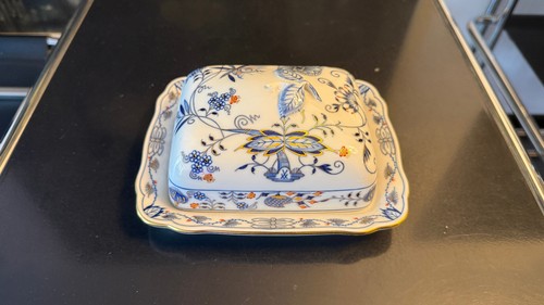 Meissen porzellan butterdose - meissen,