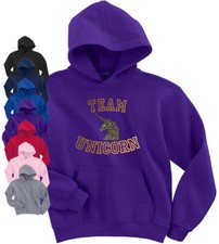 Team Einhorn Kapuze Sparkle