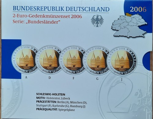 Euro schleswig holstein - 5, x