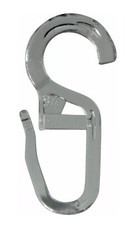 rewagi® 50 Gardinenhaken Transparent – Überklipshaken – Öse 10 mm - Faltenhaken