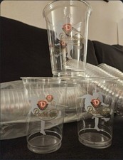 100 Plastik Becher Trinkbecher