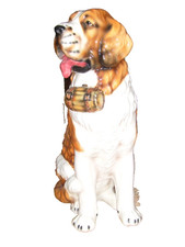 Porzellan Figur Bernhardiner