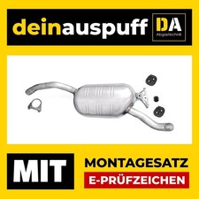 Endschalldämpfer für Mercedes W124 200 220 Auspuff M039