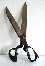 Um 1900 Adam Storz München SCHERE Sattler Schneider 33 cm lang