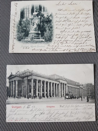Alte postkarten stuttgart - alte,