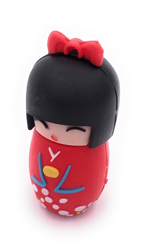 Geisha puppe rot usb stick - usb,