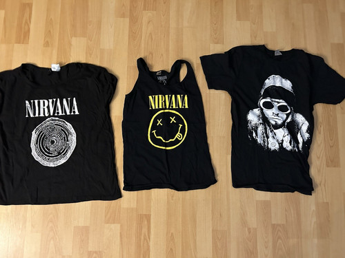 Nirvana 3er set shirt - 3er-set, shirt/t-shirt