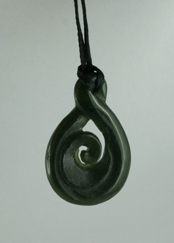 Maori jade carving koru - maori,