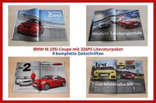 BMW M 235i Coupe mit 326PS Literaturpaket - 9 komplette Zeitschriften