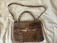 Krokodilleder Damen Handtasche