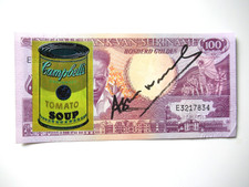 a1) A. WARHOL 100 GULDEN