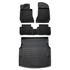 Gummimatten + Kofferraumwanne SET für Mercedes E-Klasse W212 2010-2015