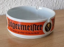 Böckling Glas Orginal Aschenbecher von Jägermeister 80er Jahre RAR Selten