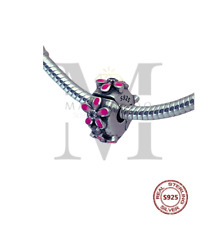 Charms Anhänger Beads Clip Blüten Stopper 925 Sterling Silber