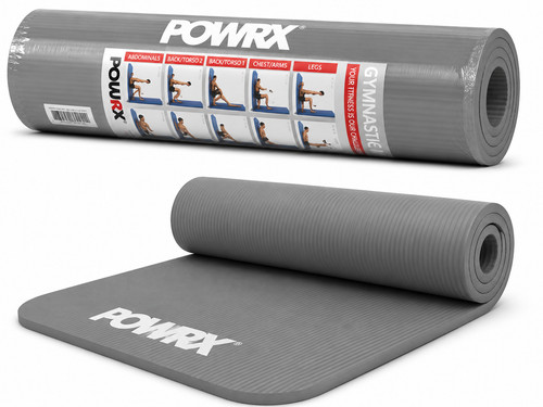 Gymnastikmatte grau 183 x - gymnastikmatte, 60