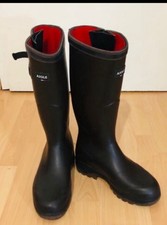 Aigle Gummistiefel Parcours 2 ISO Winterstiefel -20 Grad isoliert in braun